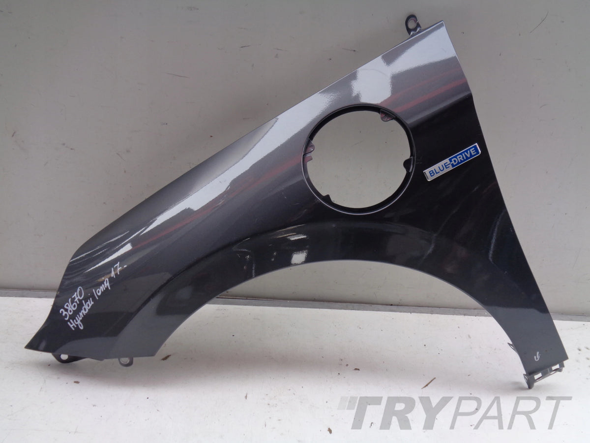 FRONT LEFT FENDER HYUNDAI IONIQ 17- PLUG IN NO. 38670
