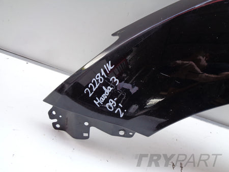 FRONT LEFT FENDER MAZDA 3 09-13 NO. 22281
