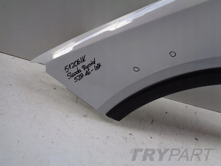 FRONT LEFT FENDER SKODA RAPID 5JA 16- LIFT SCOUT NO 51206