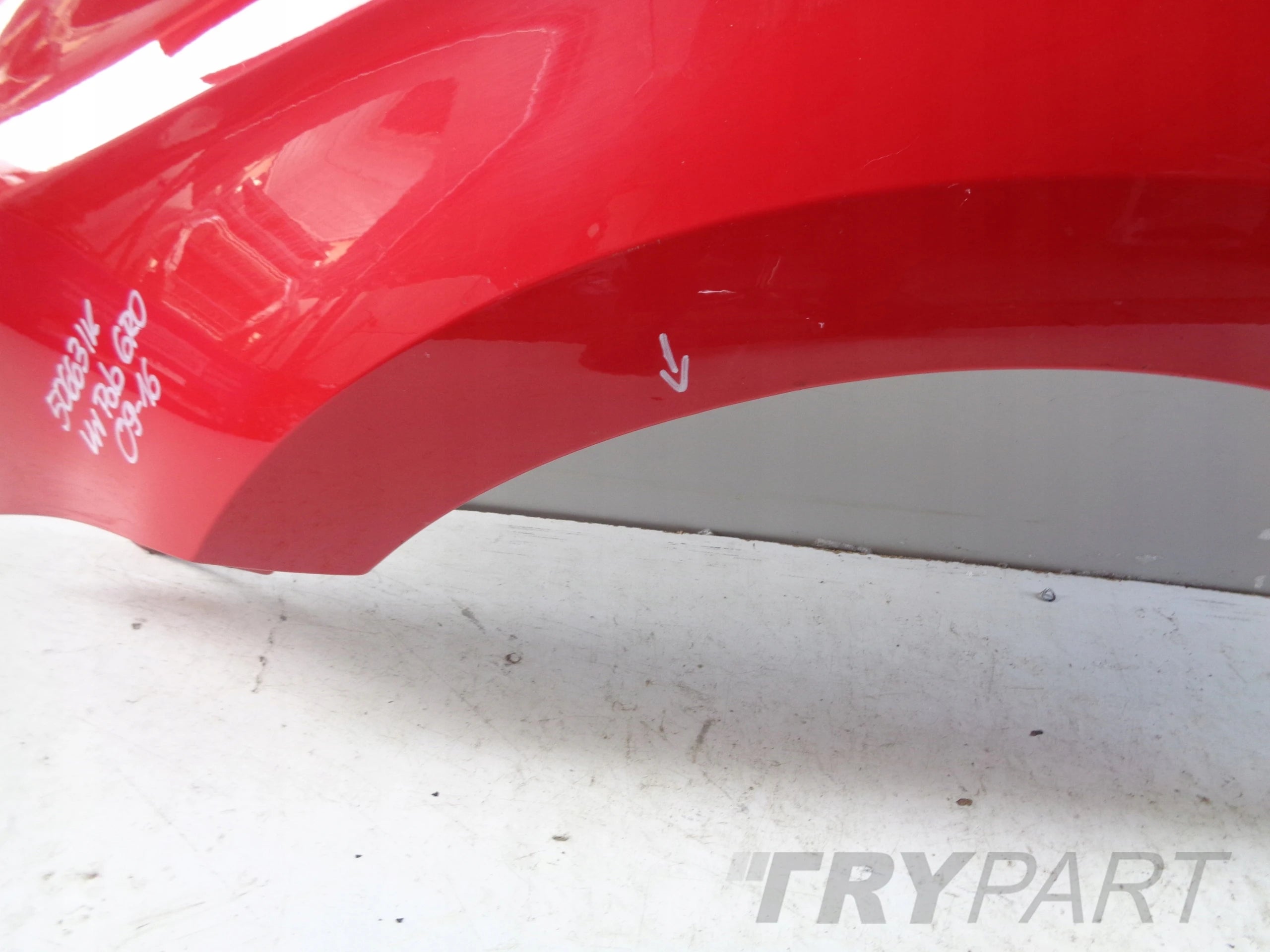 FRONT LEFT FENDER VW POLO 6R 6R0 6C 6C0 09-16 NR 50663