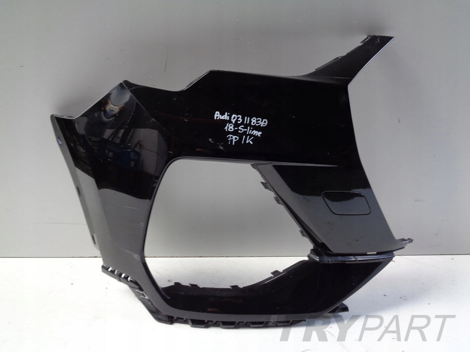 FRONT RIGHT BUMPER CORNER FOR AUDI Q3 II 83A 18- S-LINE