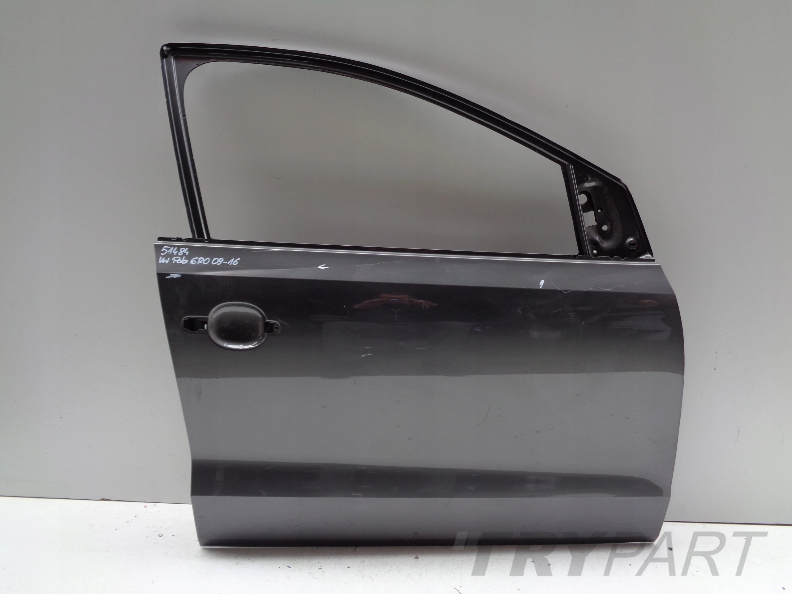 FRONT RIGHT DOOR VW POLO 6R 6R0 6C 6C0 09-16 NR 51484