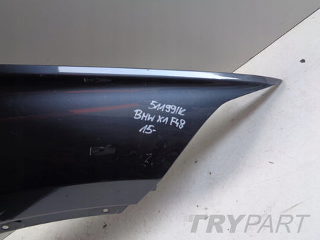 FRONT RIGHT FENDER BMW X1 F48 15- NO. 51199