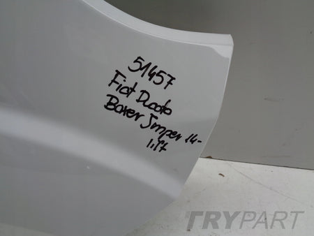 FRONT RIGHT FENDER FIAT DUCATO BOXER JUMPER 14- LIFT NO. 51457