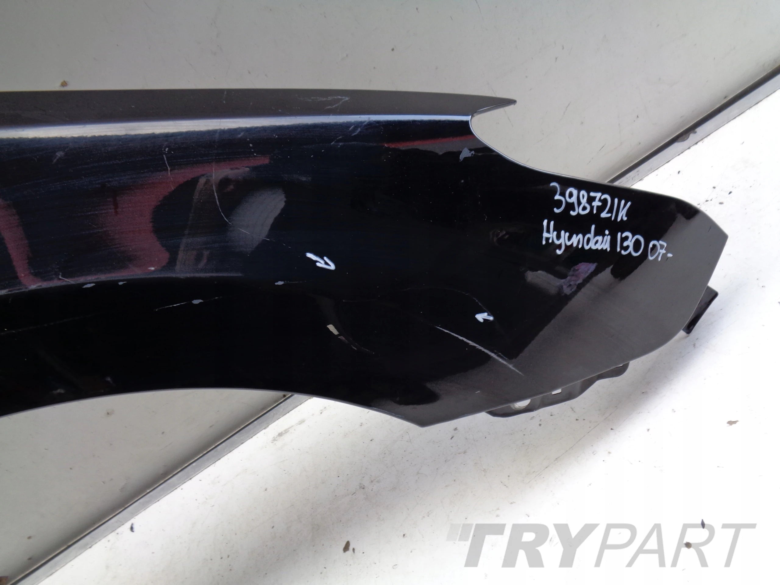 FRONT RIGHT FENDER HYUNDAI I30 10-12 FACELIFT NO. 39872