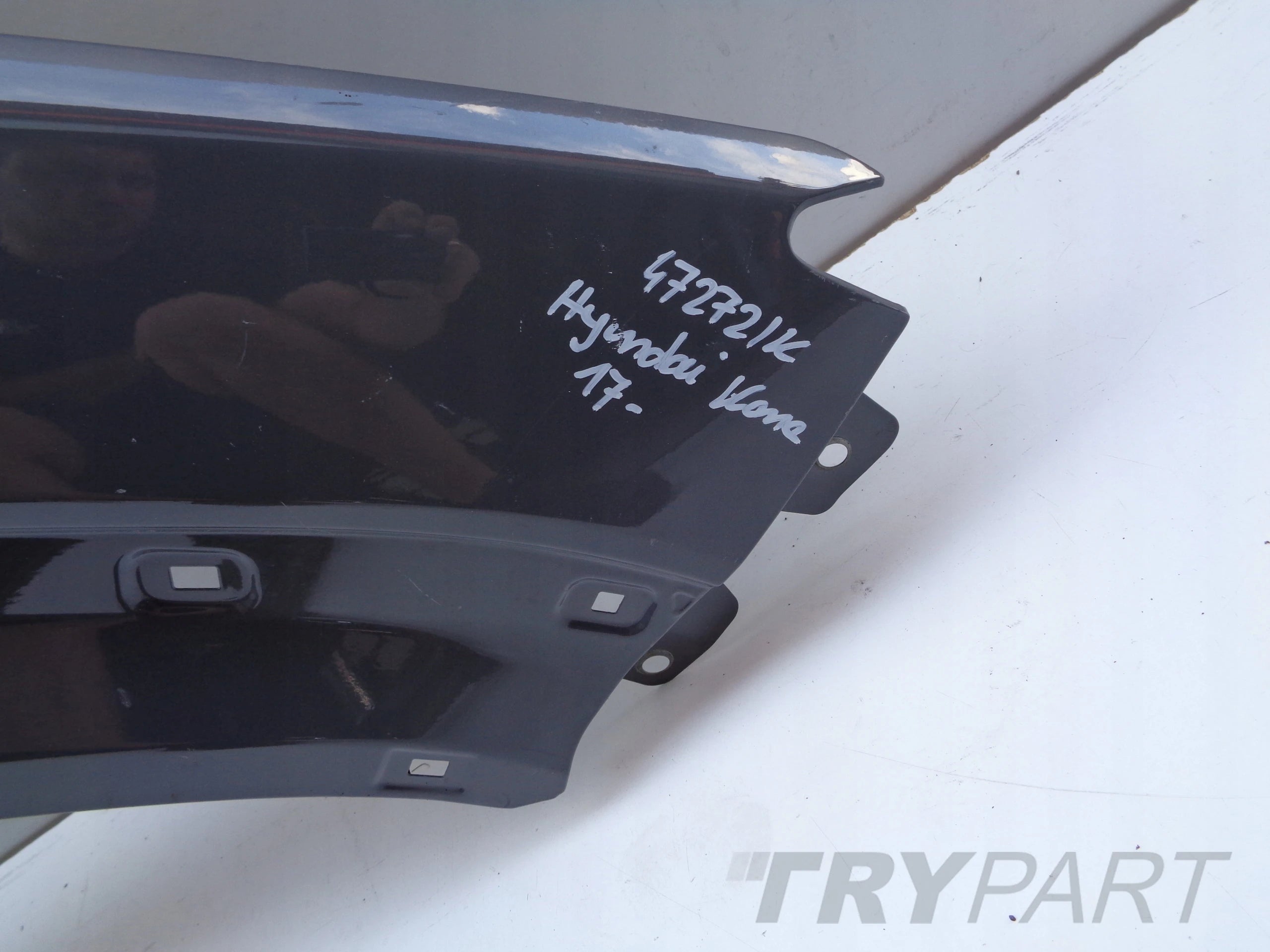 FRONT RIGHT FENDER HYUNDAI KONA 17- NO. 47272