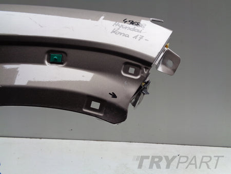 FRONT RIGHT FENDER HYUNDAI KONA 17- NO. 49688