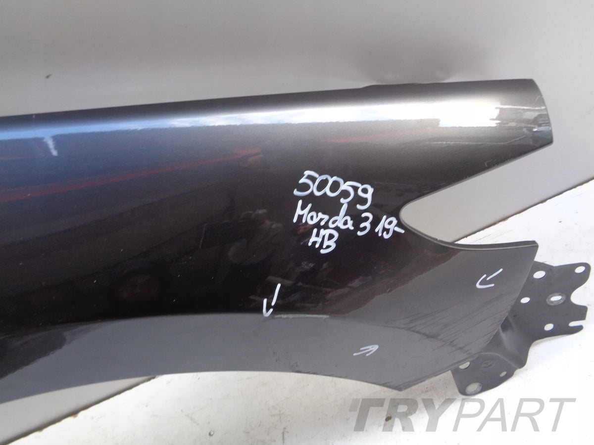 FRONT RIGHT FENDER MAZDA 3 19- HB NO. 50059