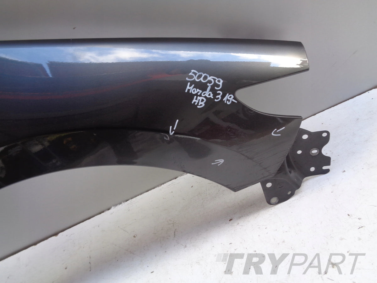 FRONT RIGHT FENDER MAZDA 3 19- HB NO. 50059