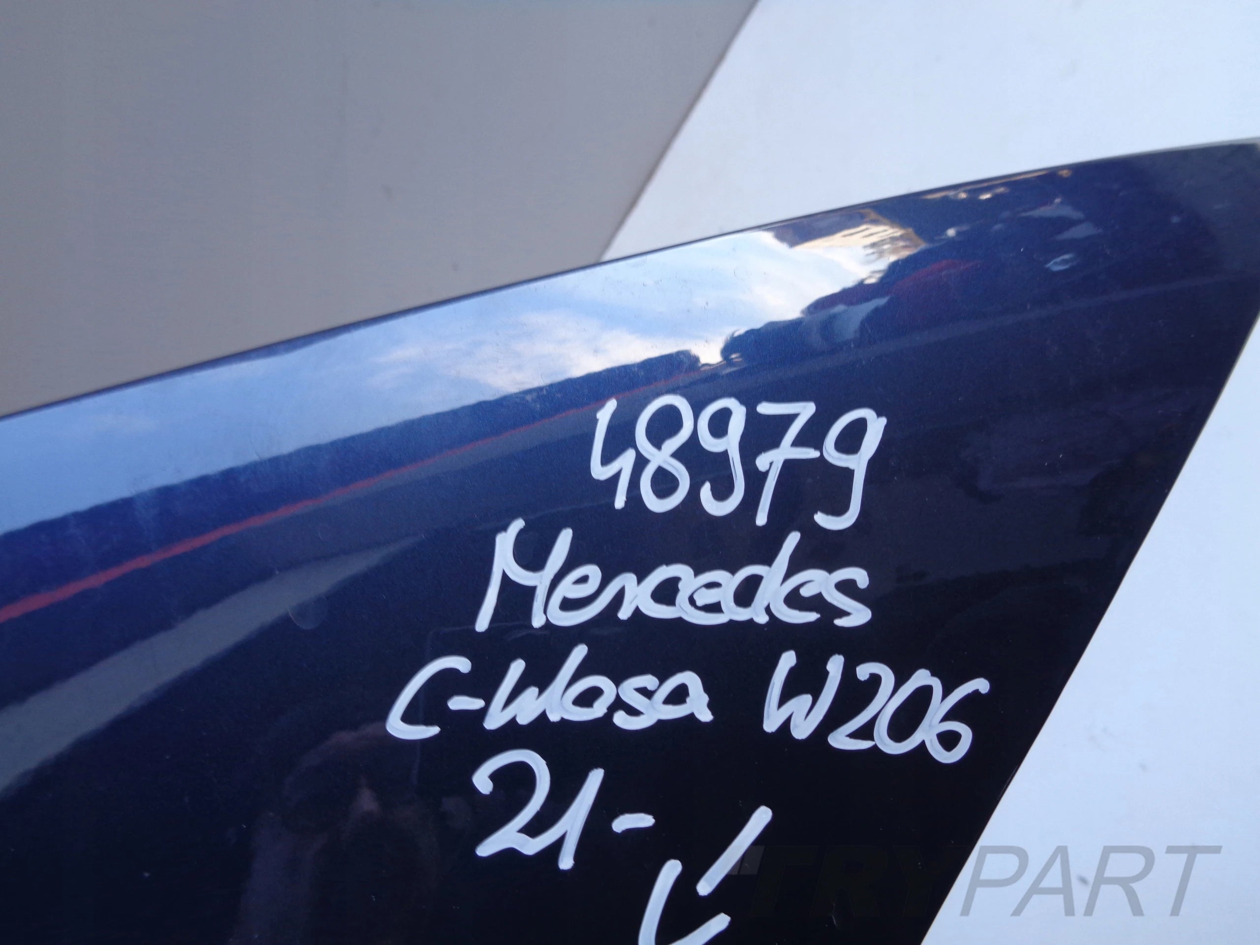 FRONT RIGHT FENDER MERCEDES C-CLASS W206 21- NO. 48979
