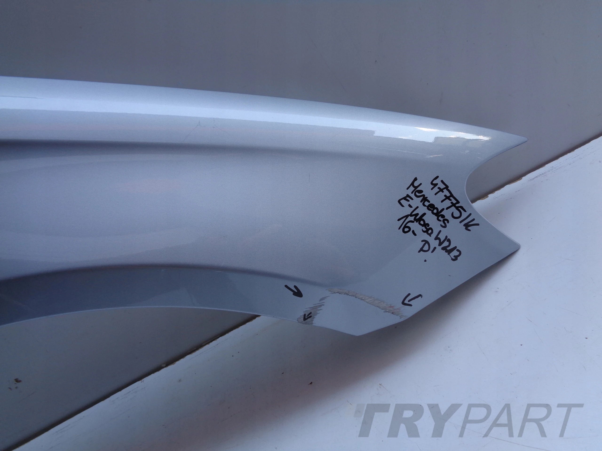 FRONT RIGHT FENDER MERCEDES E-CLASS W213 16- NO. 47775