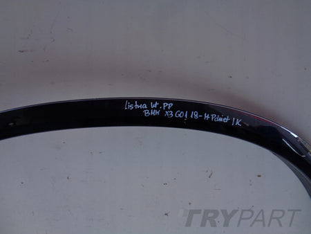 FRONT RIGHT FENDER MOLDING BMW X3 G01 18- M-PACKAGE