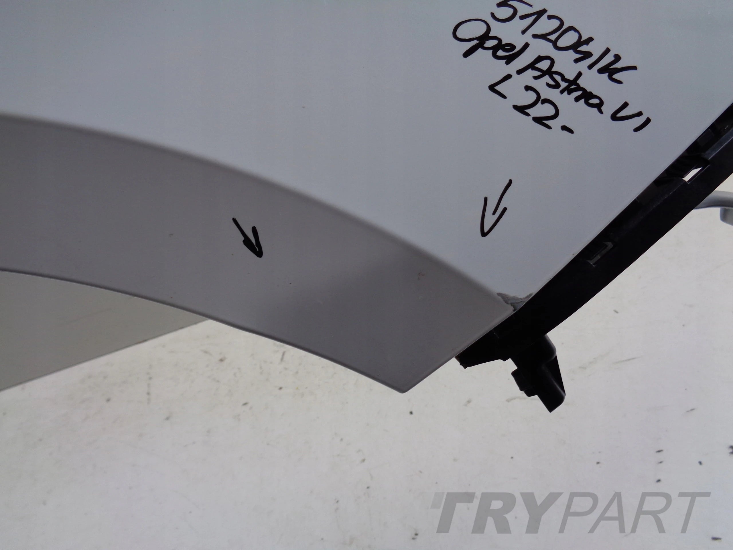 FRONT RIGHT FENDER OPEL ASTRA VI 6 L 22- NO 51204