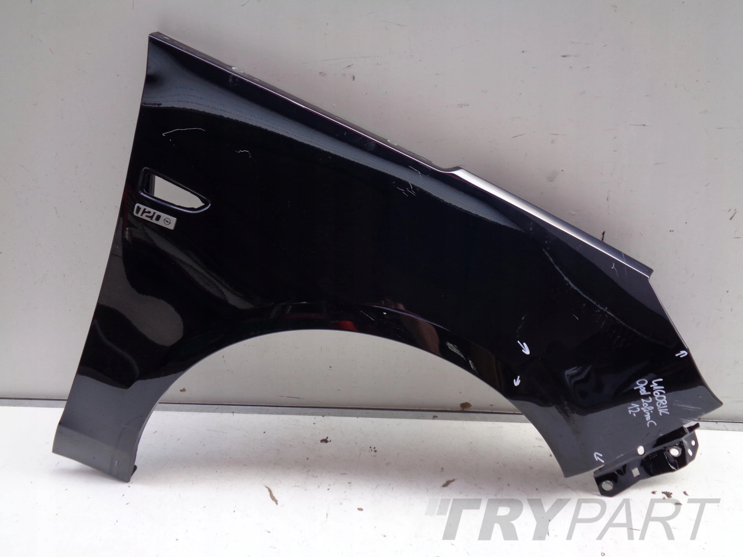 FRONT RIGHT FENDER OPEL ZAFIRA C 12- NO. 41608