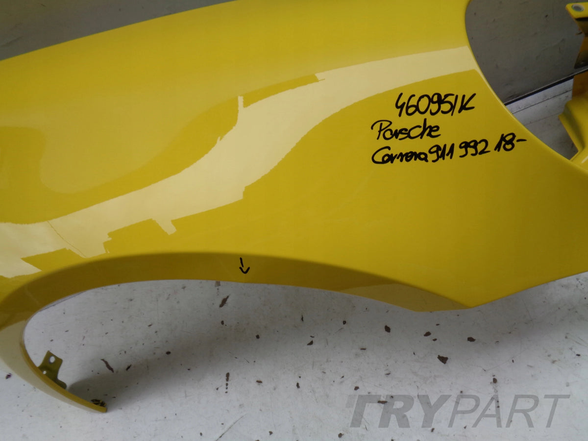 FRONT RIGHT FENDER PORSCHE CARRERA 911 992 18- NO. 46095