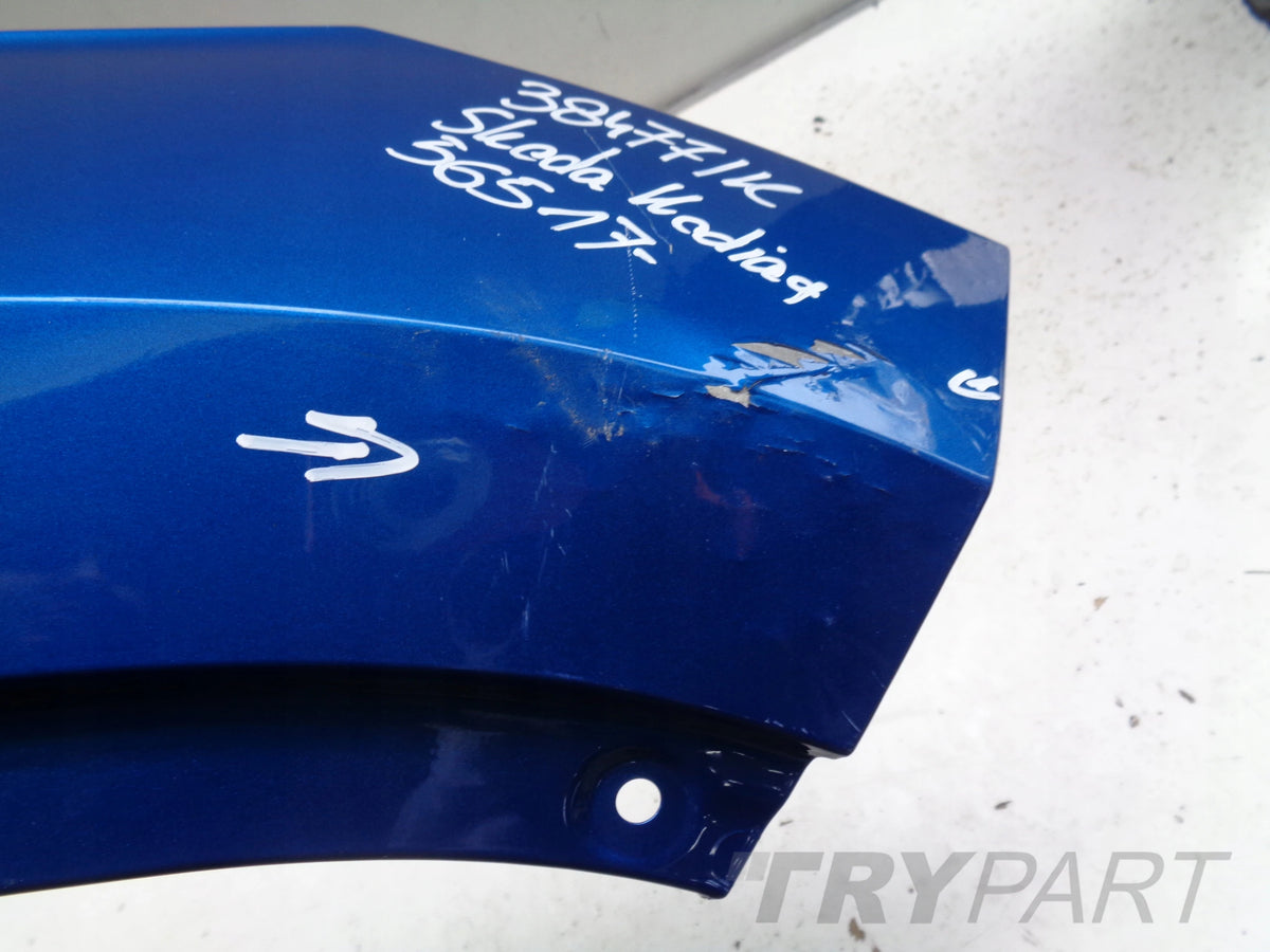 FRONT RIGHT FENDER SKODA KODIAQ 565 17- NO. 38477