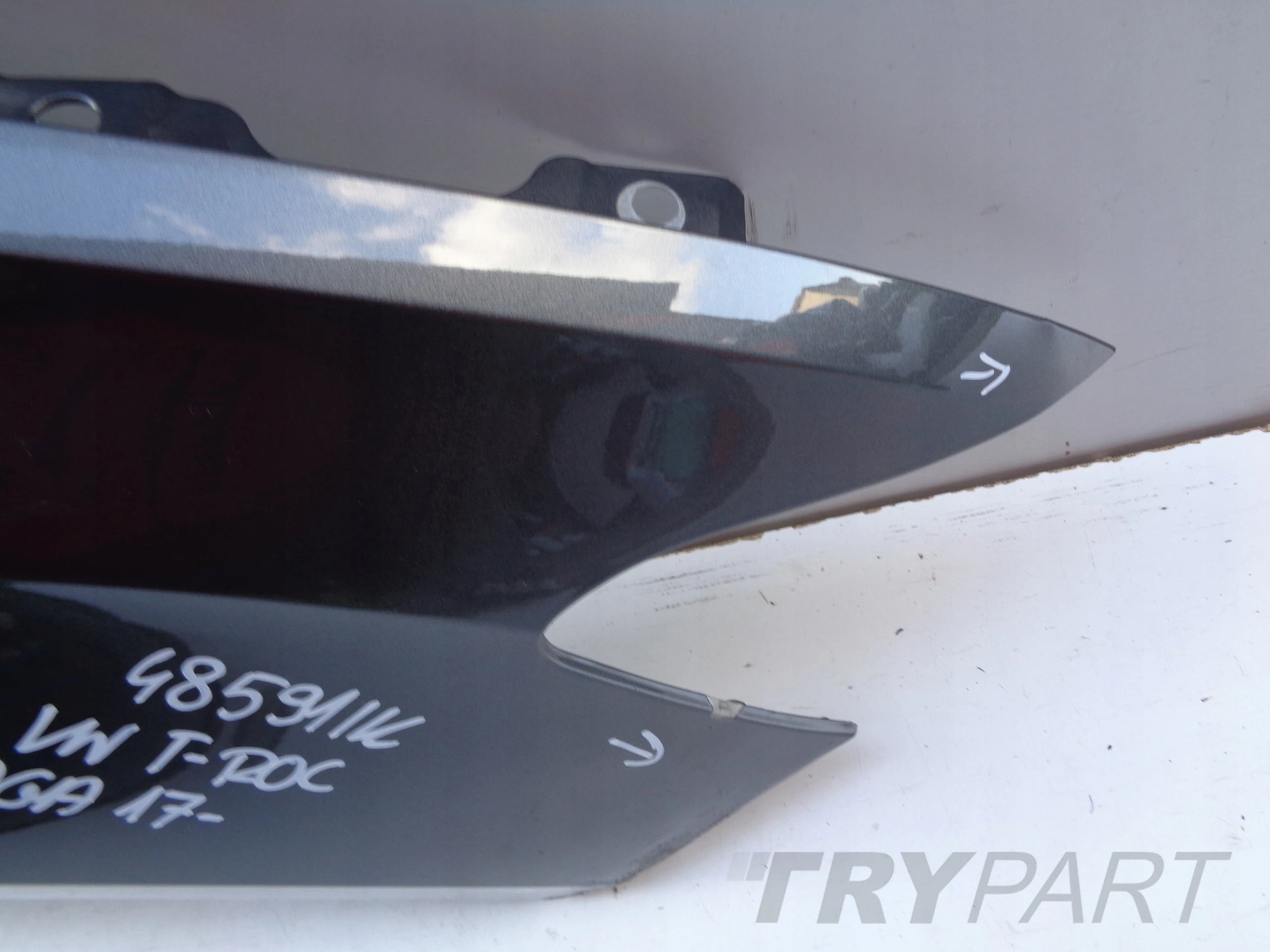 FRONT RIGHT FENDER VW T-ROC 2GA 17- NO. 48591