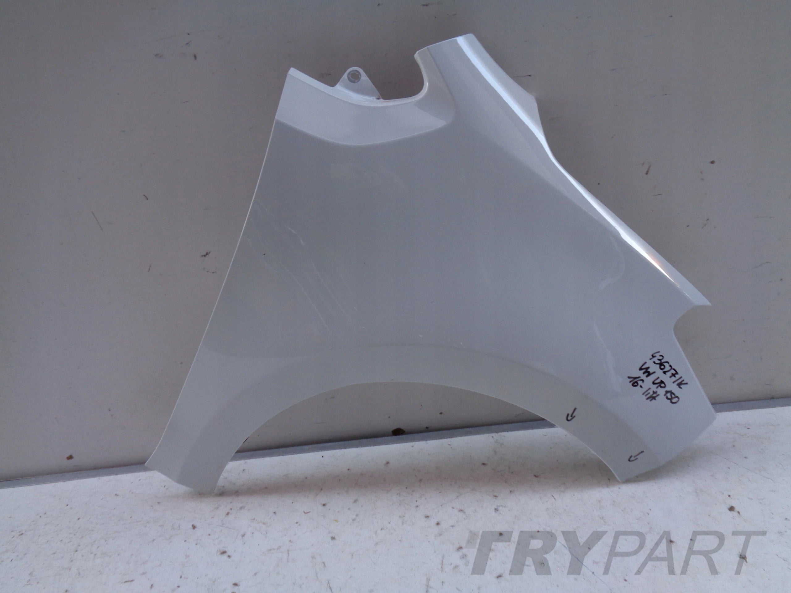 FRONT RIGHT FENDER VW UP 1S 1S0 16- LIFT NO. 43627