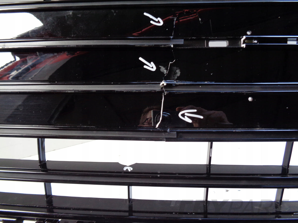 GRILL GRILLE FOR AUDI A3 8V 8V0 12-16 S-LINE SHADOW BLACK