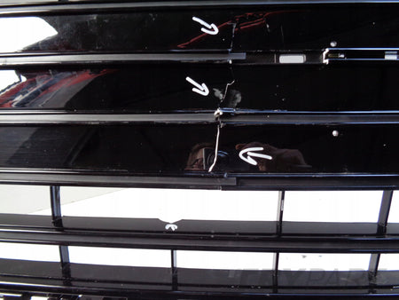 GRILL GRILLE FOR AUDI A3 8V 8V0 12-16 S-LINE SHADOW BLACK