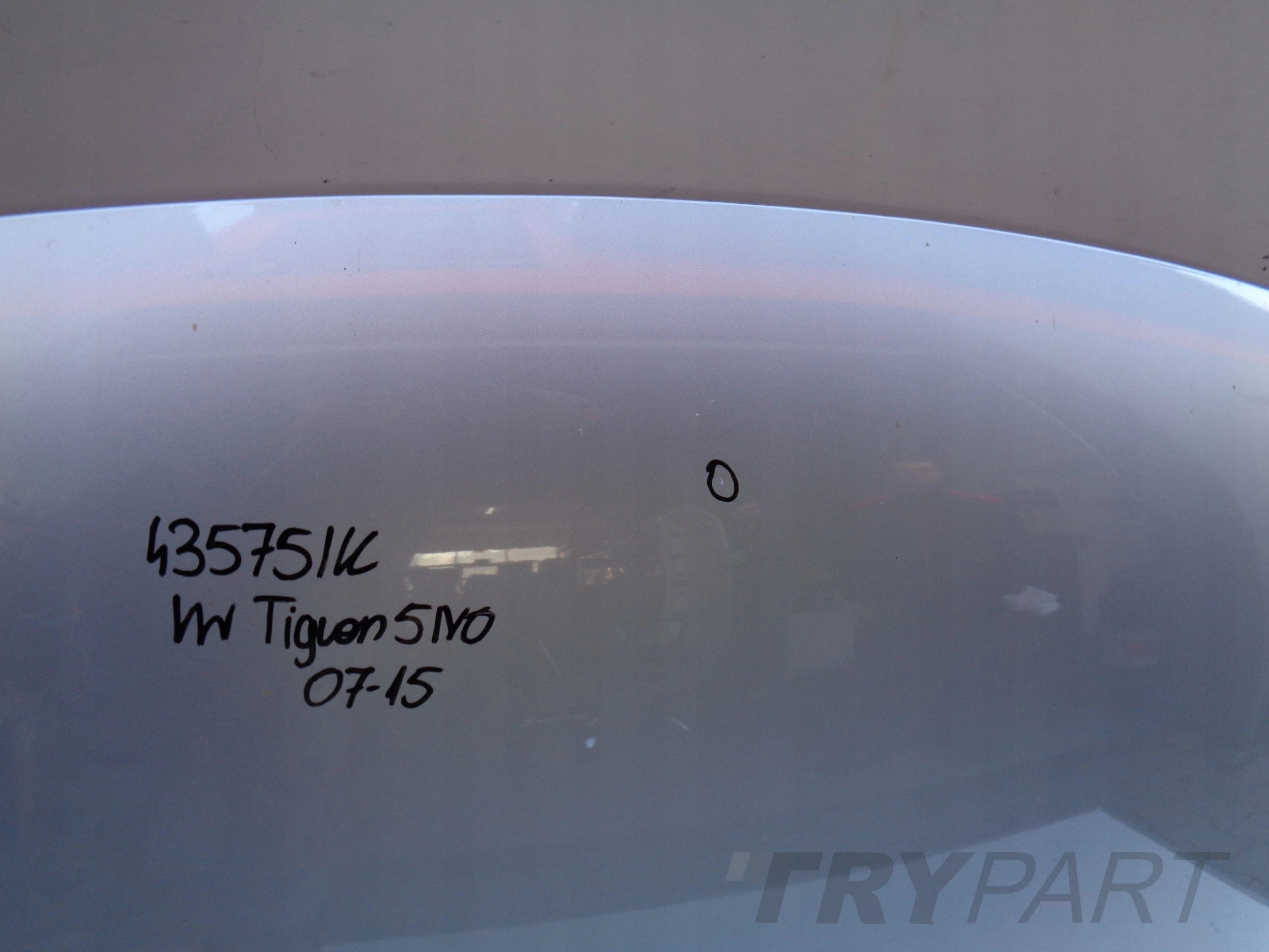 HOOD ENGINE COVER VW TIGUAN 5N 5N0 07-15 NO. 43575