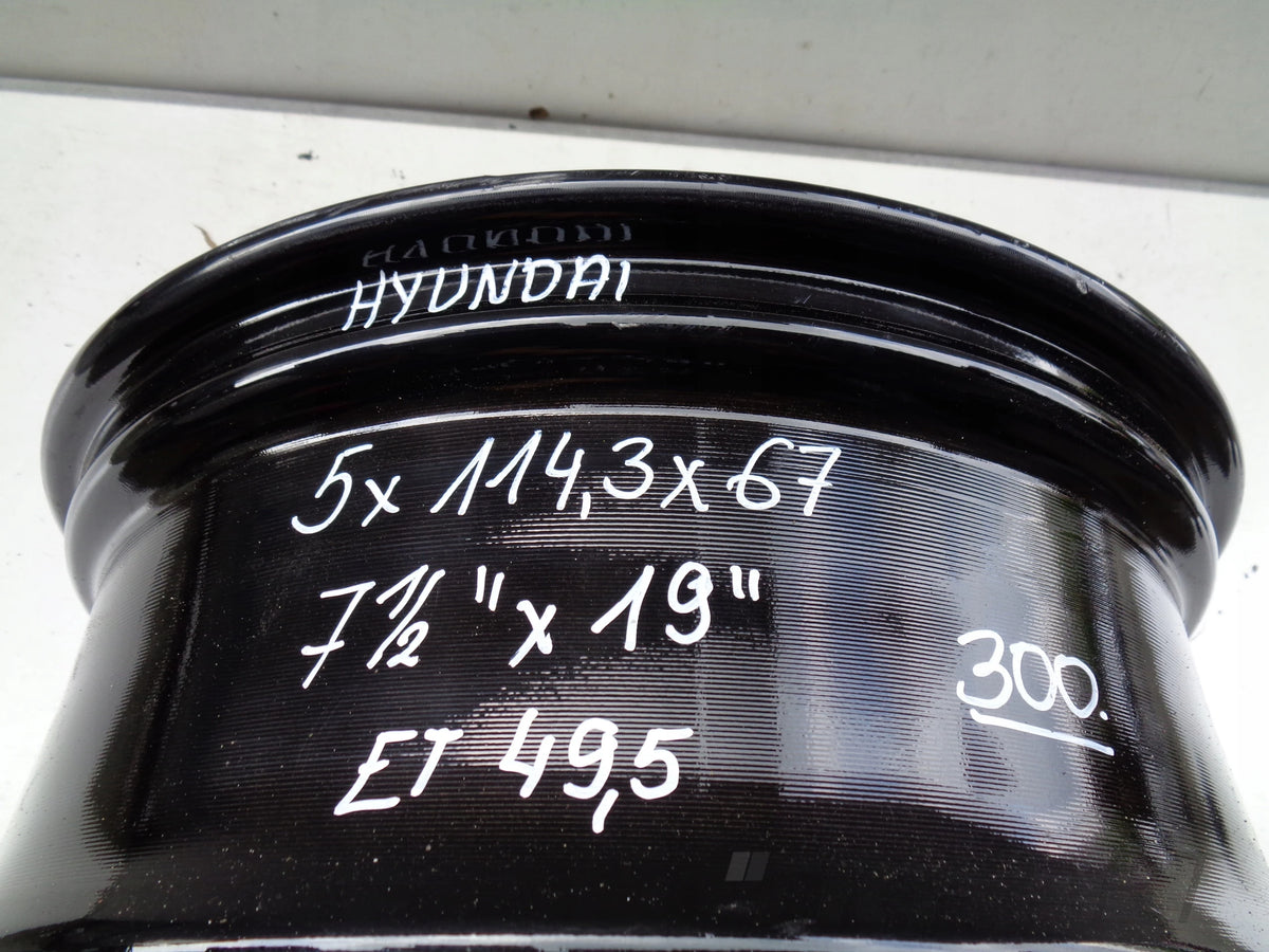 HYUNDAI ALUMINUM RIM 7.5JX19 ET49.5 5X114.3