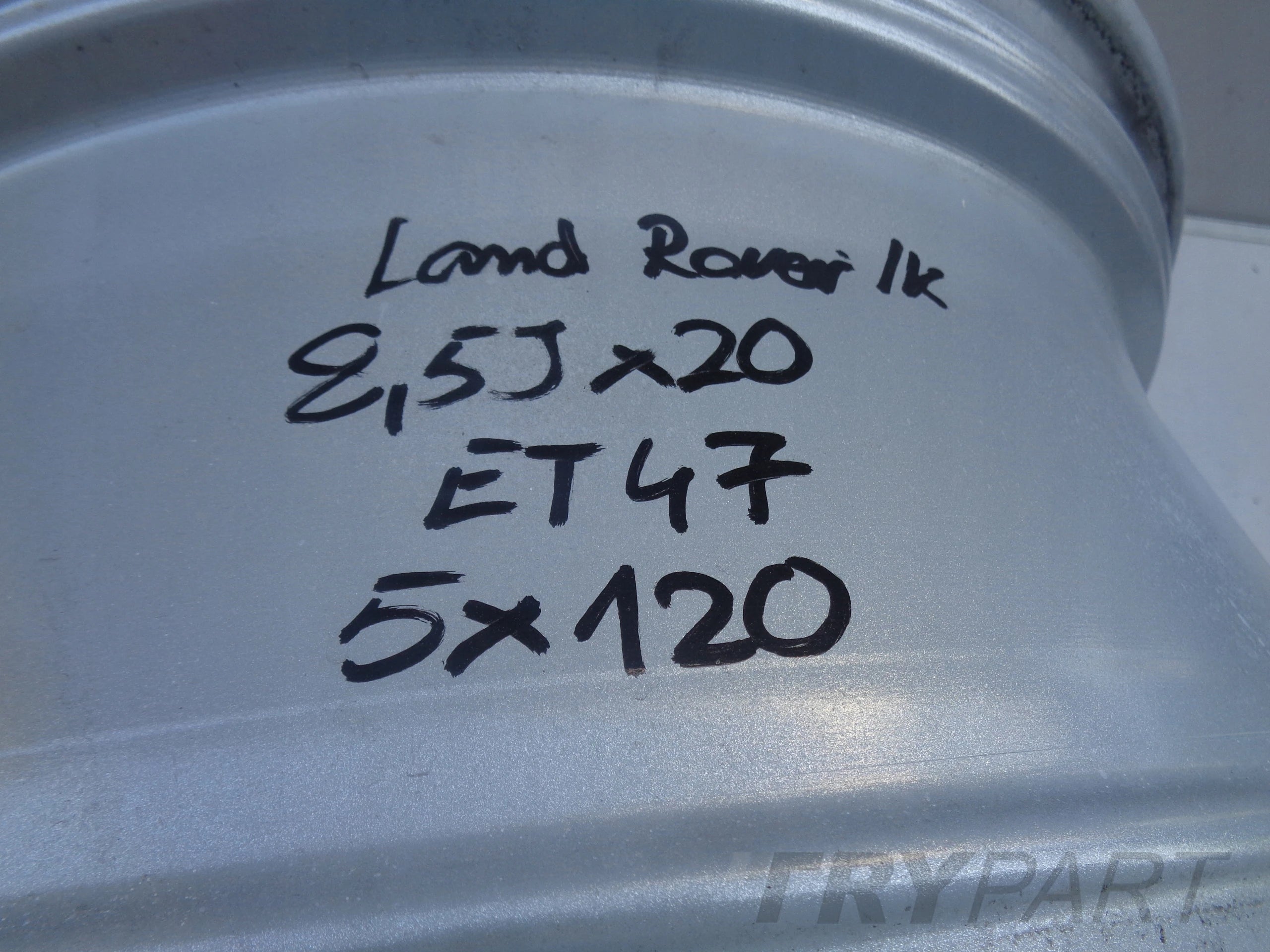 LAND ROVER ALUMINUM RIM 8.5JX20 ET47 5X120