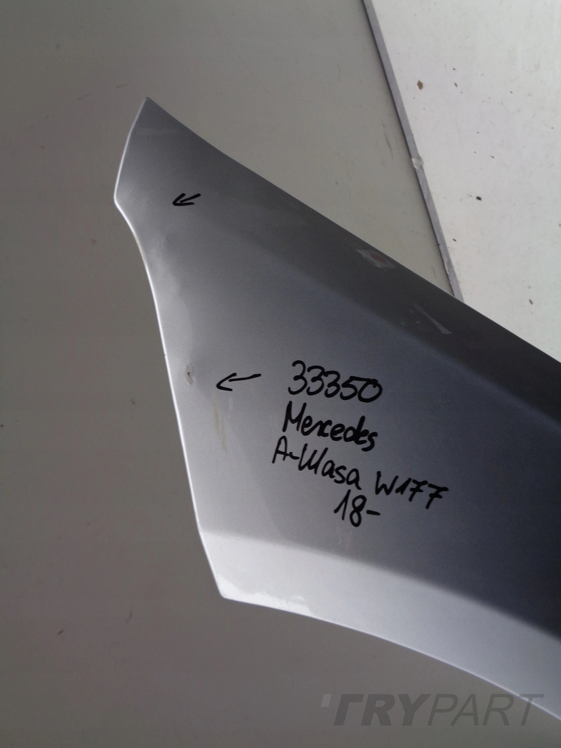 LEFT FENDER MERCEDES A-CLASS W177 18- NO. 33350