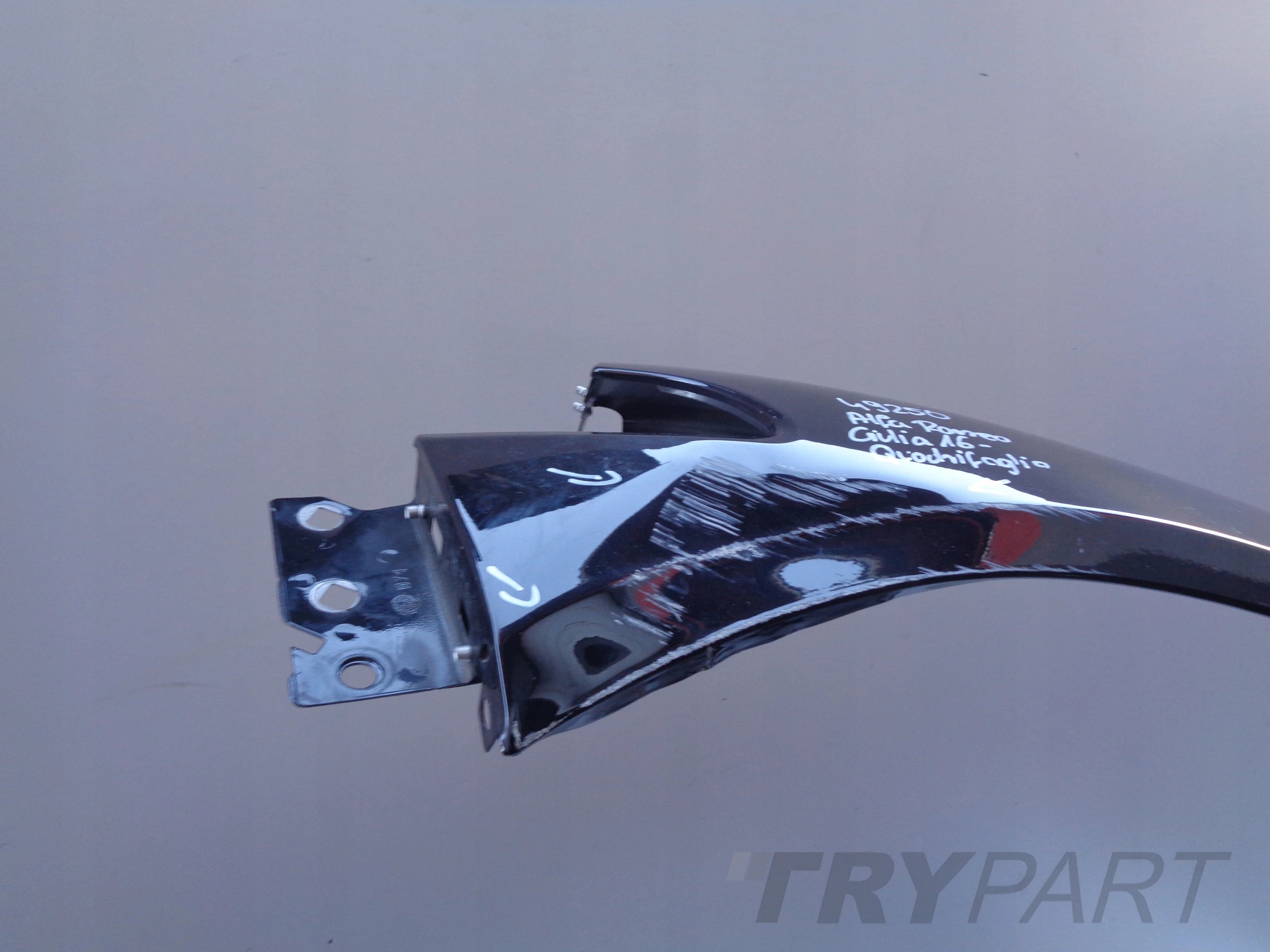 LEFT FRONT FENDER ALFA ROMEO GIULIA QUADRIFOGLIO 16- NO. 49250