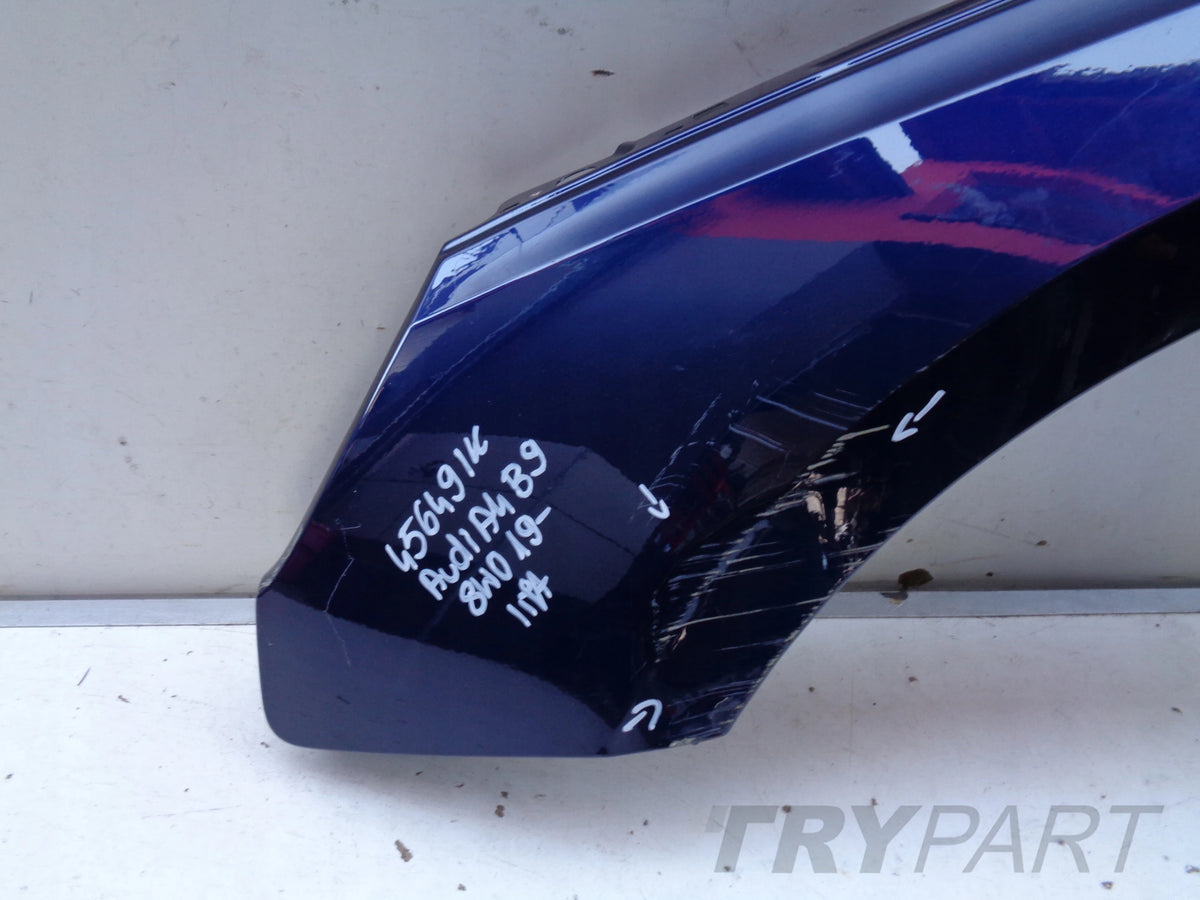 LEFT FRONT FENDER AUDI A4 B9 8W 8W0 19- FACELIFT NO. 45649