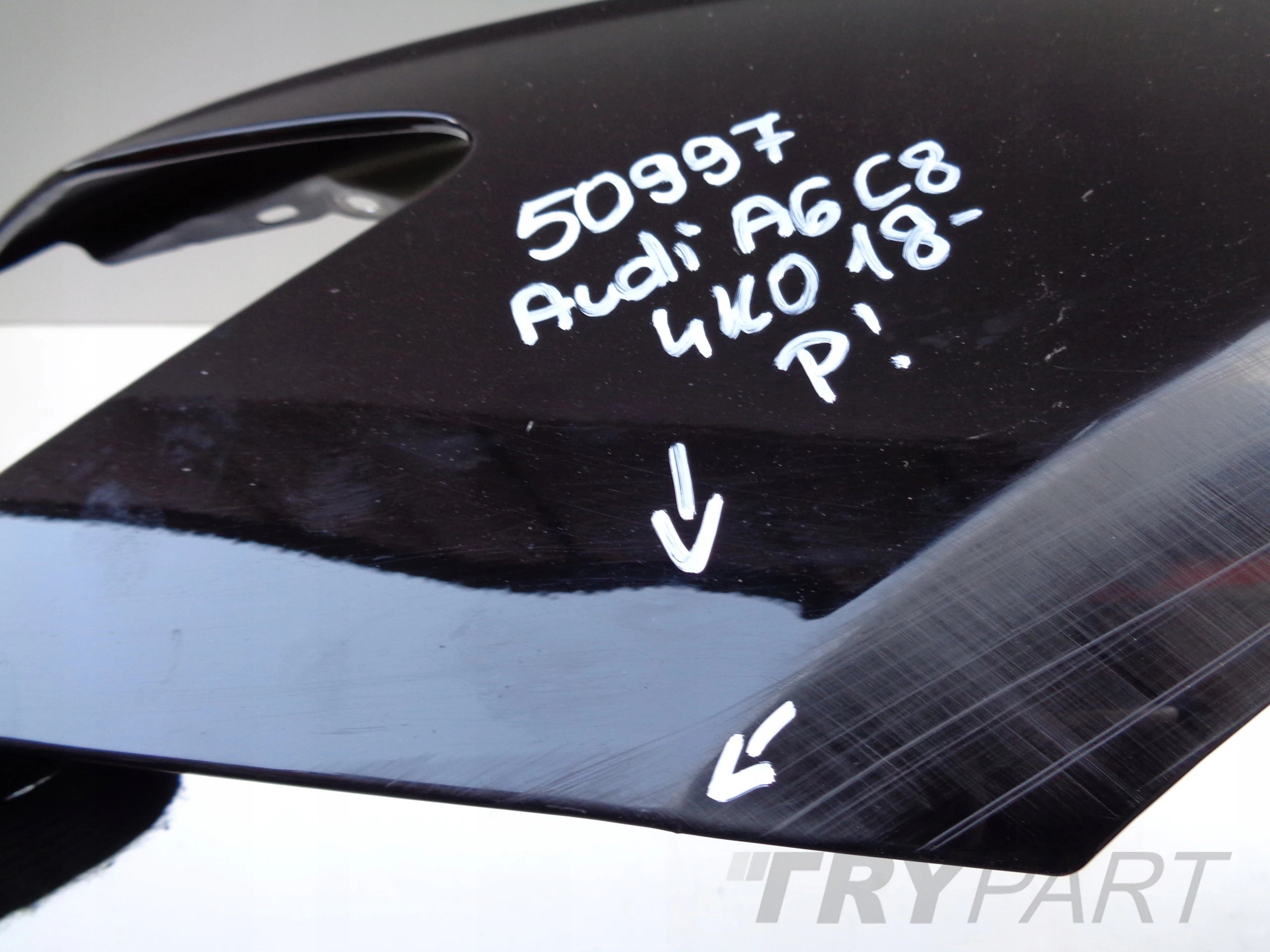 LEFT FRONT FENDER AUDI A6 C8 4K 4K0 18- NO. 50997