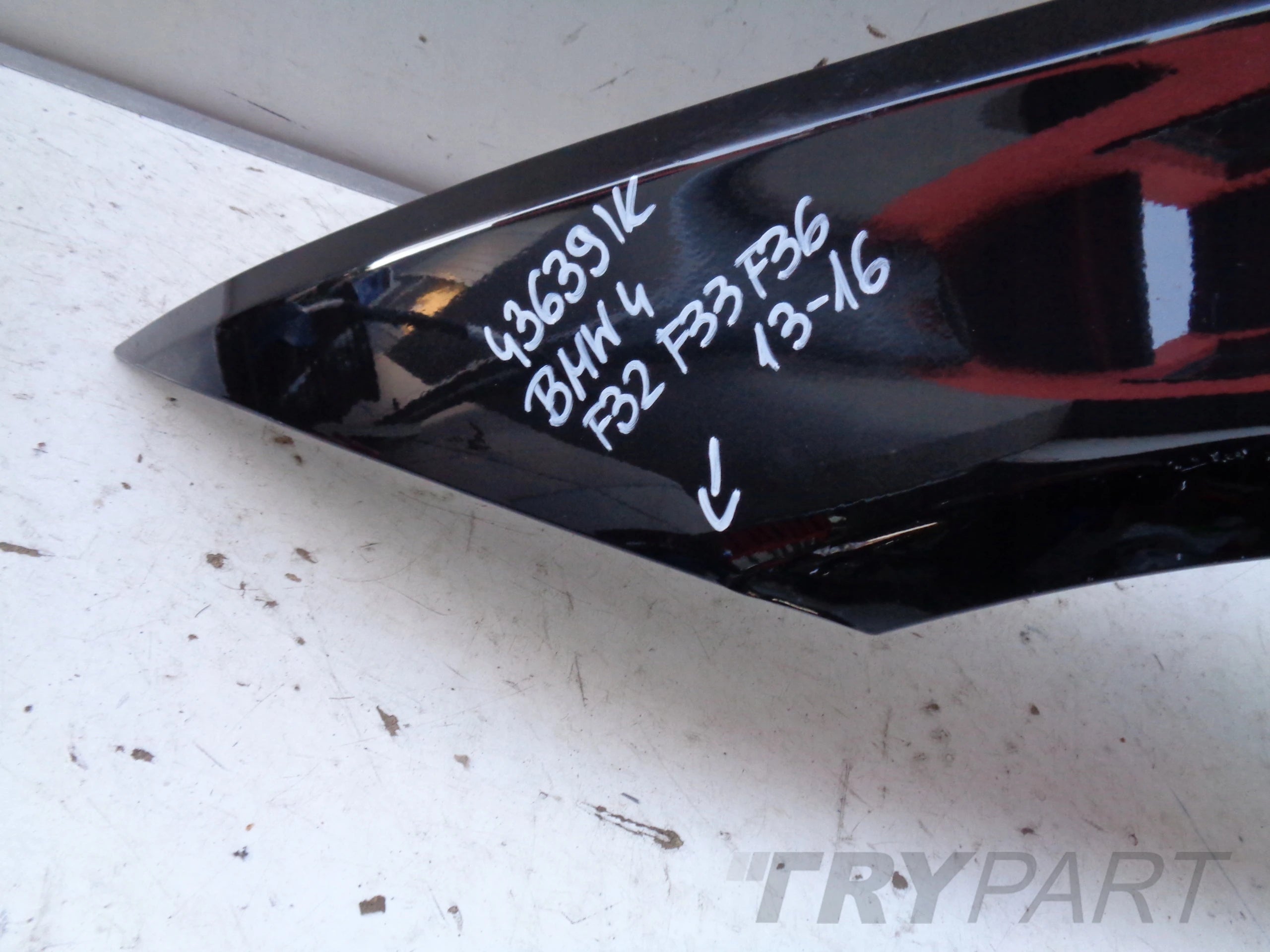 LEFT FRONT FENDER BMW 4 F32 F33 F36 13-16 NO. 43639