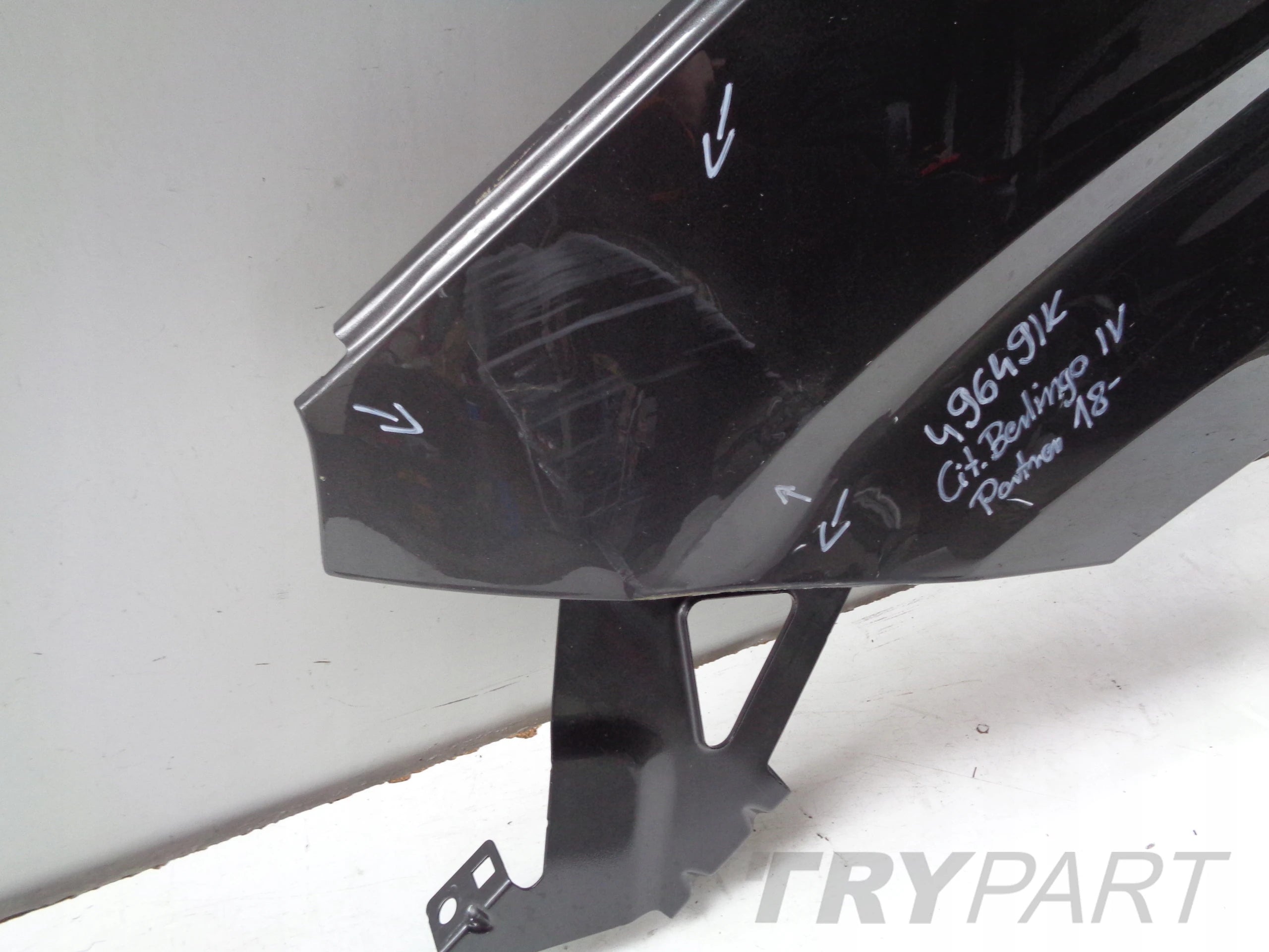 LEFT FRONT FENDER CITROEN BERLINGO IV 18- PARTNER COMBO E NO. 49649
