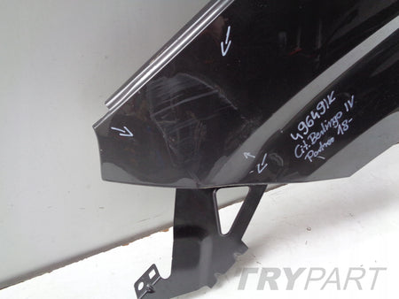 LEFT FRONT FENDER CITROEN BERLINGO IV 18- PARTNER COMBO E NO. 49649