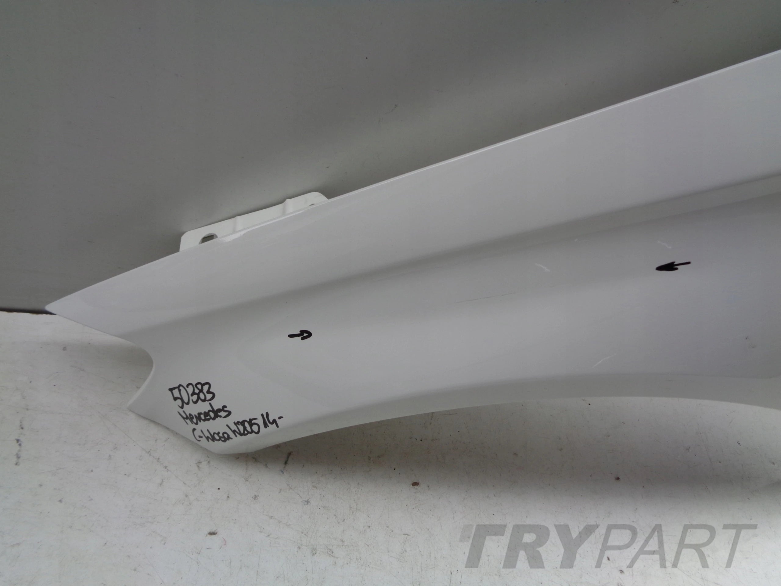 LEFT FRONT FENDER MERCEDES C-CLASS W205 14- NO. 50383