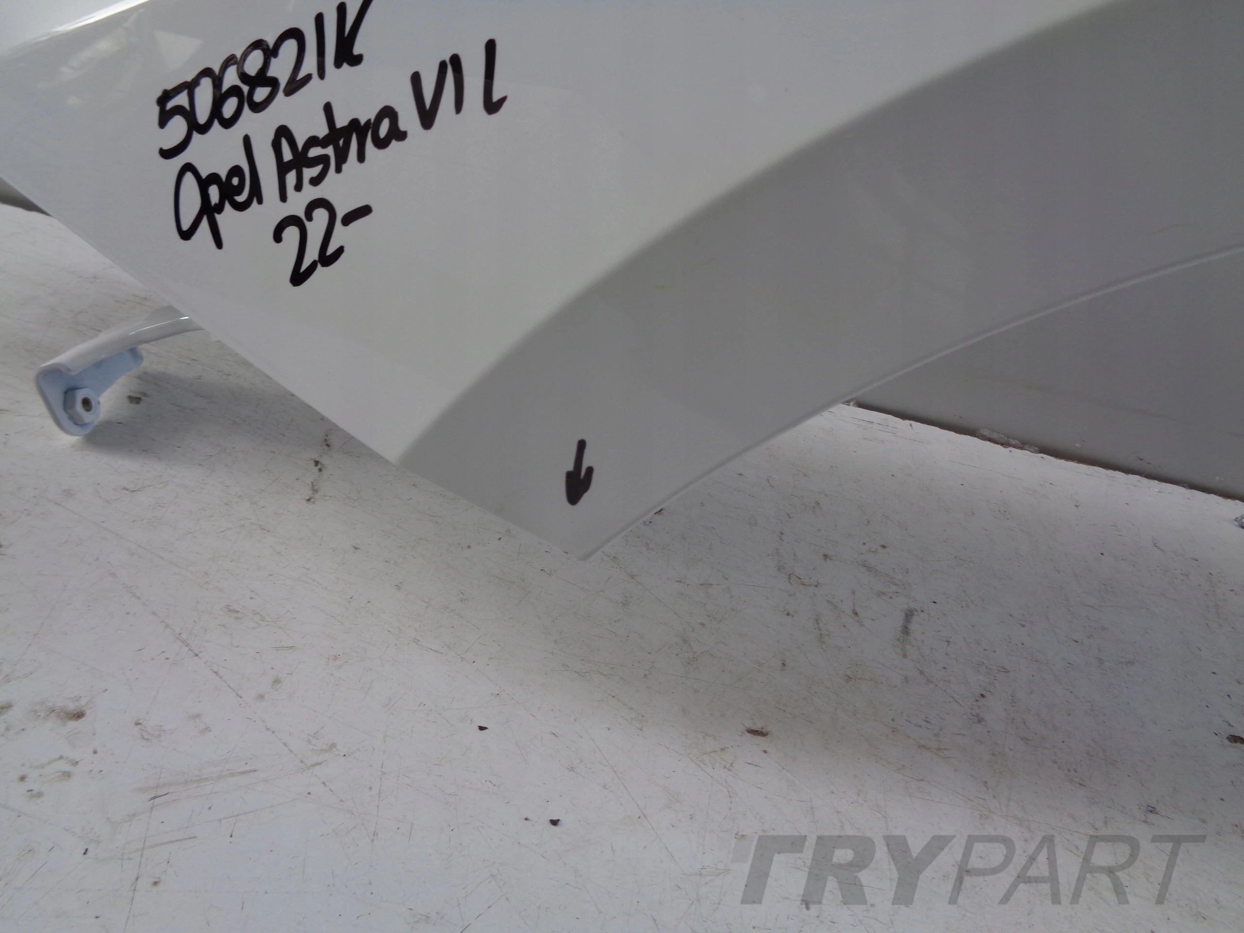 LEFT FRONT FENDER OPEL ASTRA VI L 22- NO. 50682