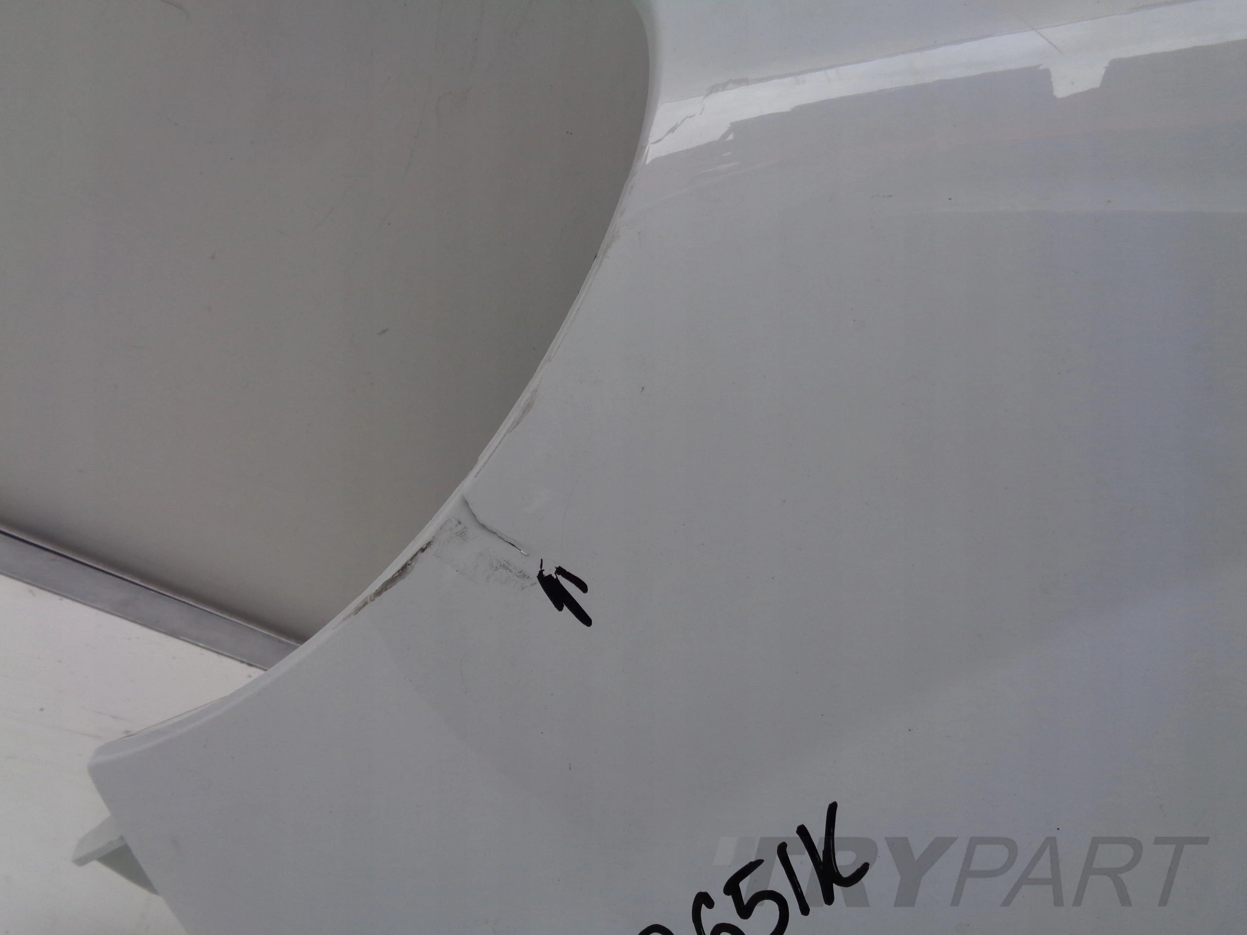 LEFT FRONT FENDER RENAULT KANGOO 08-13 NO. 19365