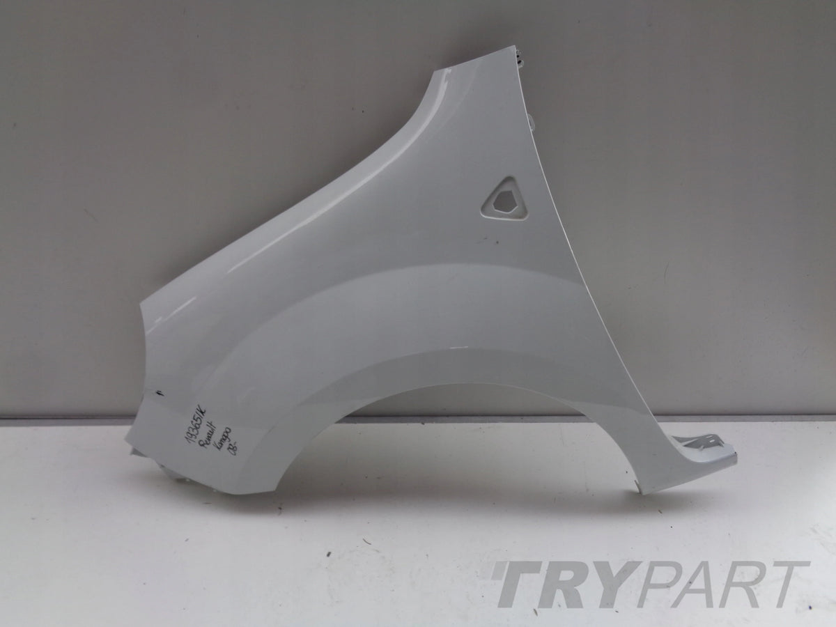 LEFT FRONT FENDER RENAULT KANGOO 08-13 NO. 19365