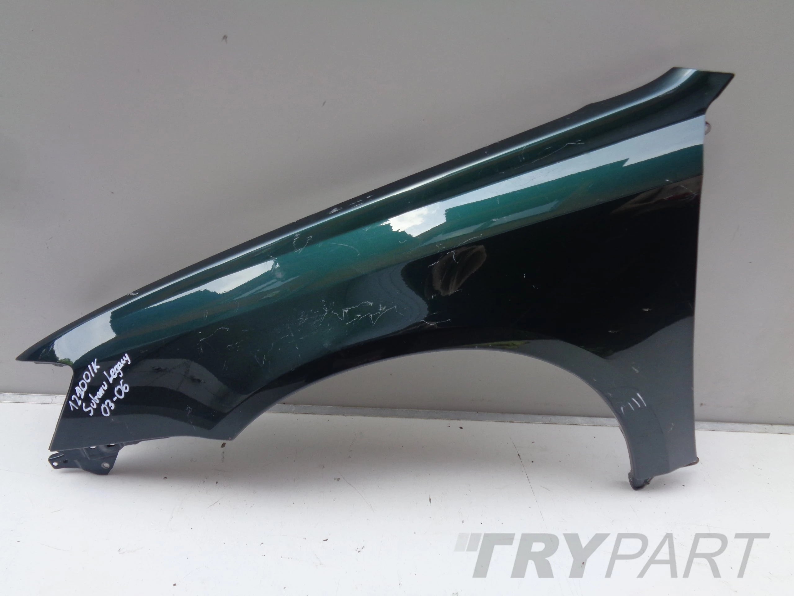 LEFT FRONT FENDER SUBARU LEGACY 03-06 NO 12200
