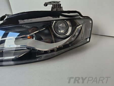LEFT HEADLIGHT AUDI A4 B8 8K 8K0 07-11 XENON LED NON-AFS