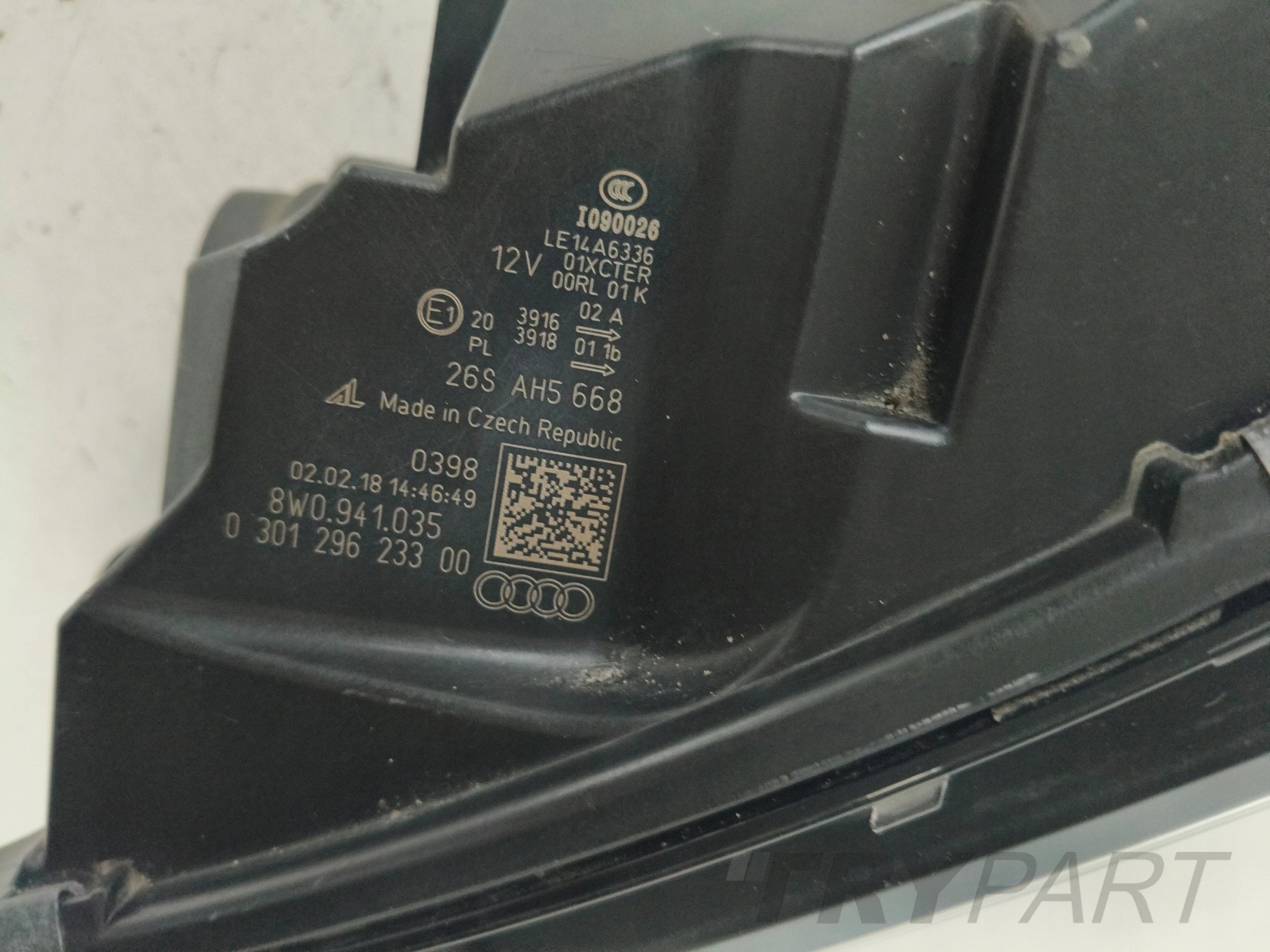 LEFT HEADLIGHT AUDI A4 B9 8W 8W0 15- FULL LED MATRIX