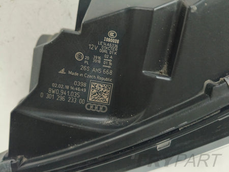 LEFT HEADLIGHT AUDI A4 B9 8W 8W0 15- FULL LED MATRIX