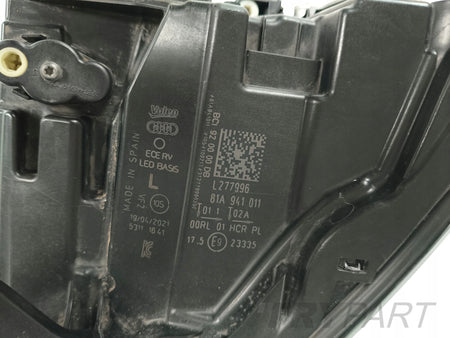 LEFT HEADLIGHT AUDI Q2 81A LIFT FULL LED