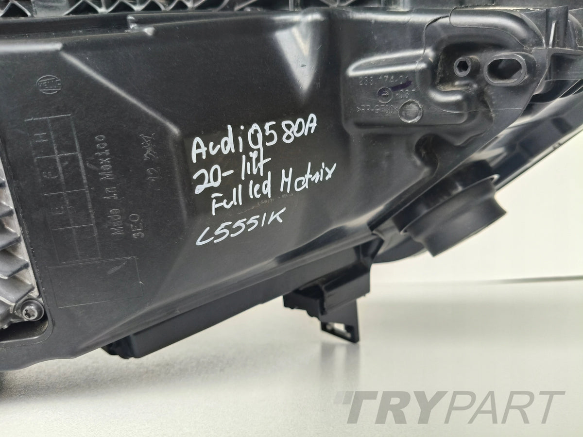 LEFT HEADLIGHT AUDI Q5 II 80A 20- LIFT FULL LED MATRIX