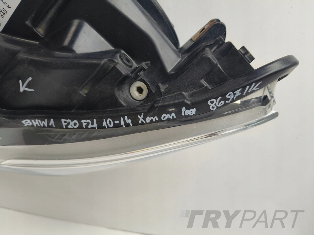 LEFT HEADLIGHT BMW 1 F20 F21 10-14 XENON LED NON-ADAPTIVE