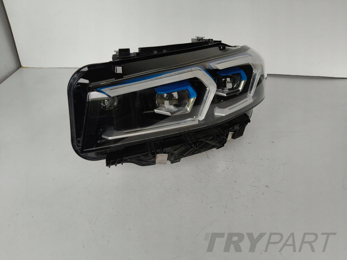 LEFT HEADLIGHT BMW 3 G20 G21 22- LIFT FULL LED BLUE