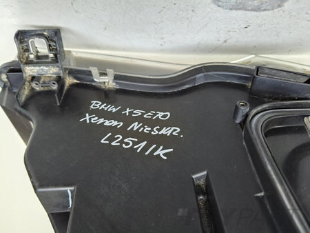 LEFT HEADLIGHT BMW X5 E70 XENON NON-ADAPTIVE