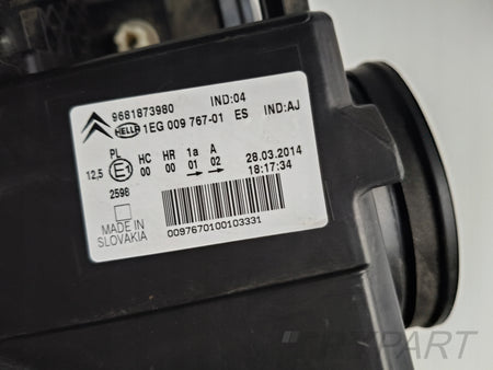 LEFT HEADLIGHT CITROEN C3 PICASSO 08-