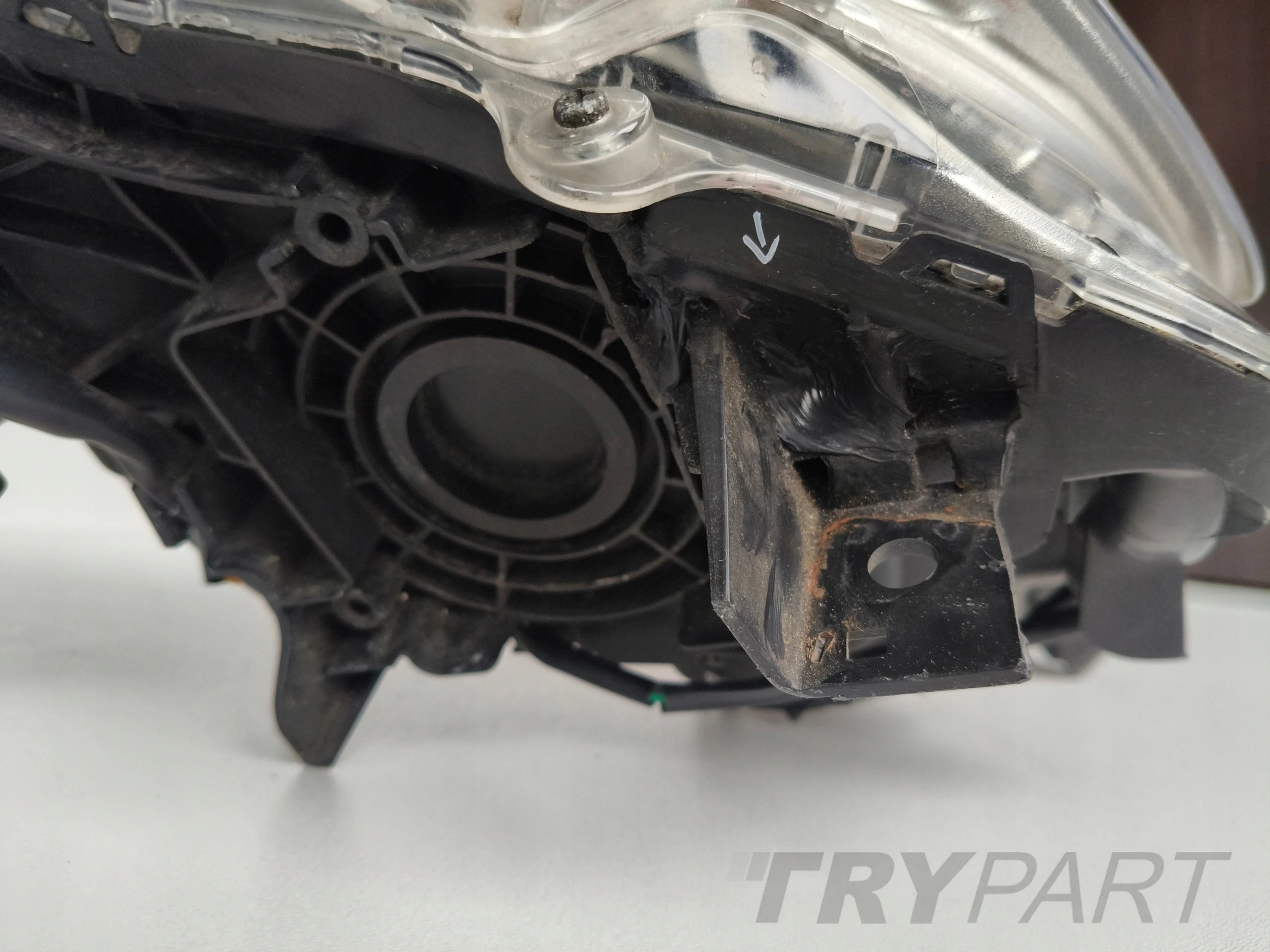 LEFT HEADLIGHT CITROEN C4 AIRCROSS 12-