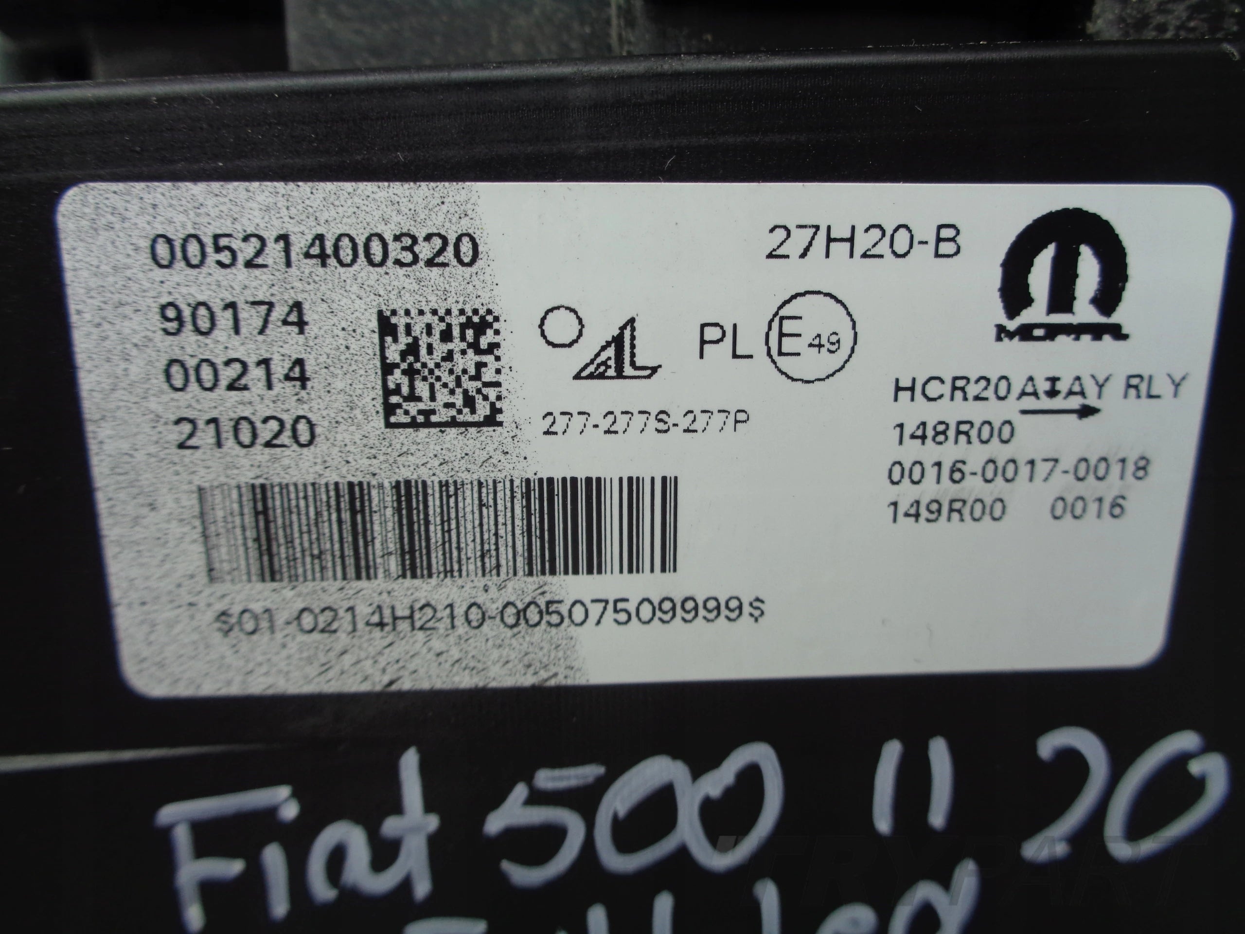 LEFT HEADLIGHT FIAT 500 II 20- ELECTRIC FULL LED